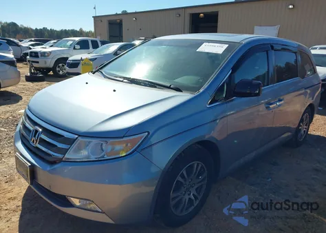 2011 Honda Odyssey Ex-L z USA, uszkodzony, nr VIN 5FNRL5H64BB060839